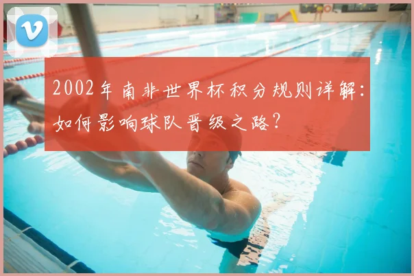 2002年南非世界杯积分规则详解：如何影响球队晋级之路？