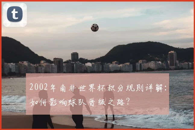 2002年南非世界杯积分规则详解：如何影响球队晋级之路？